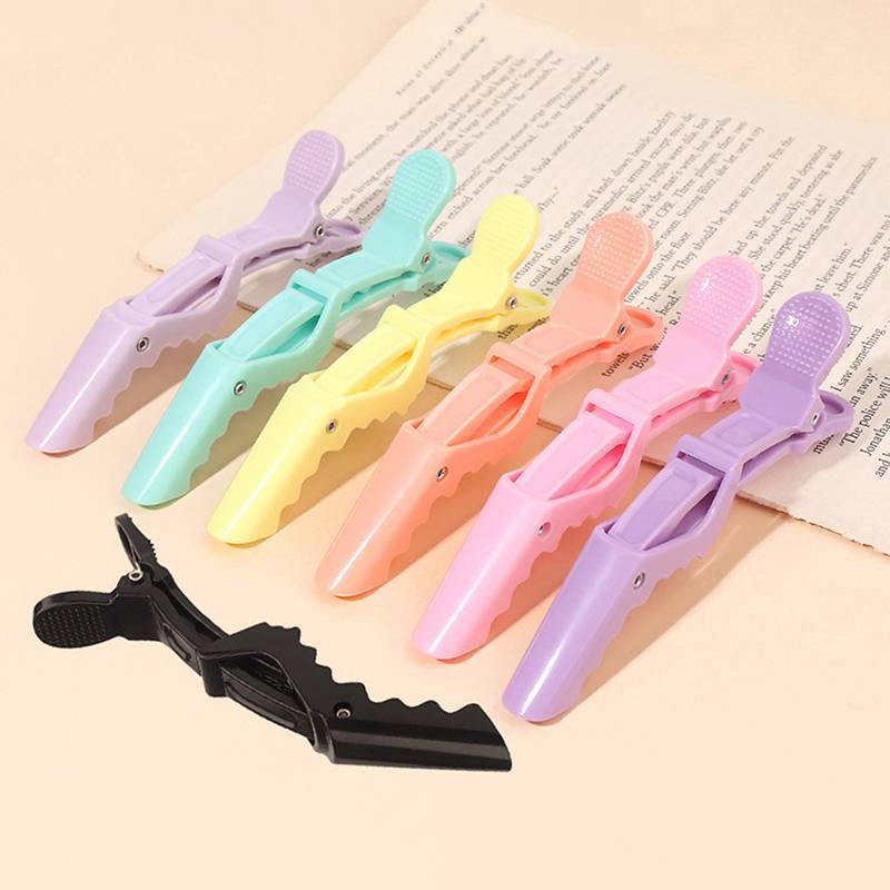 TMOY 6 Cái Kẹp Cá Sấu Nhựa, Kẹp Tạo Kiểu Tóc Salon, Phụ Kiện Tóc TMOY
