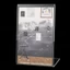 Đế trưng bày Acrylic SHUPUN, Khung ảnh để bàn trong suốt 10cmx15cm, Khung quảng cáo cỡ A6 hai mặt Giá đỡ bảng trưng bày trưng bày