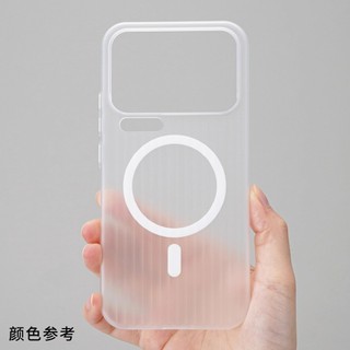 Dành Cho redmi K90 Vỏ Điện Thoại K90Promax Lưới Tản Nhiệt Trong Suốt Hành Lý Từ Tính Vỏ Bảo Vệ PC Đơn Giản