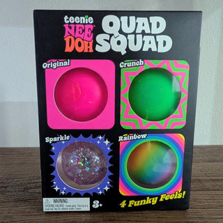 Needoh FUZZ BALL The Velvet Squeeze Nee Doh Squish Ball RANDOM COLOR