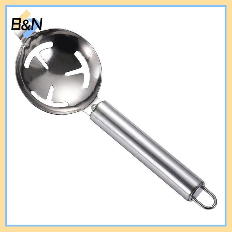 Thìa tách lòng trắng trứng bằng thép không gỉ B&N, lọc lòng đỏ, phụ kiện nhà bếp