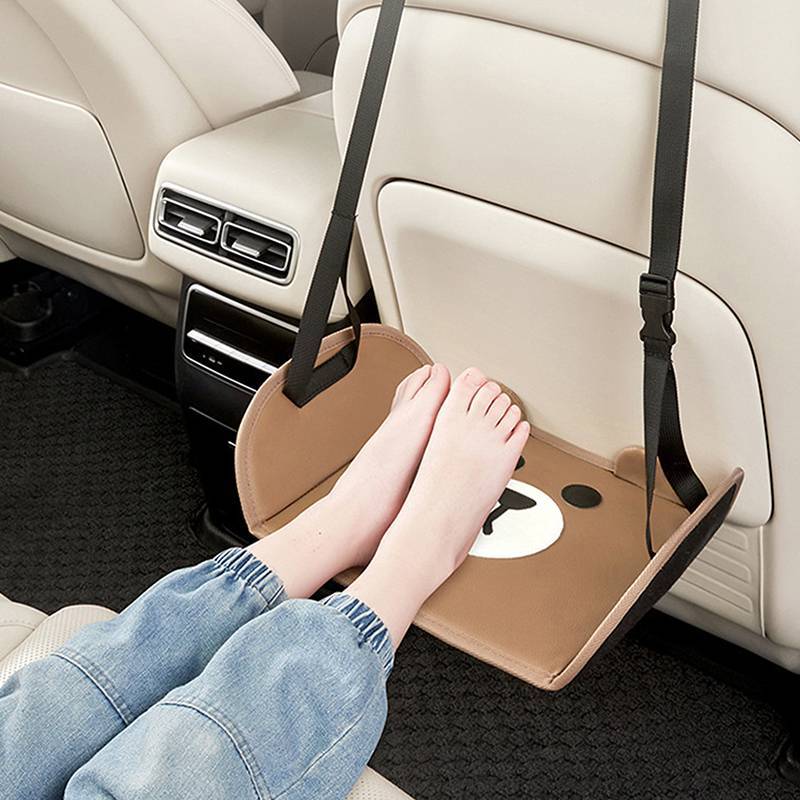SWEET Xe Du Lịch Còn Lại Miếng Lót Chân Di Động Võng Chân Dài Cần Thiết Văn Phòng Để Chân Treo Có Thể Điều Chỉnh Đồ Dùng Nội Thất Ô Tô n