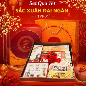 Hộp Quà Tết "Sắc Xuân Đại Ngàn - TPP01", Hộp Quà Cao Cấp Sang Trọng