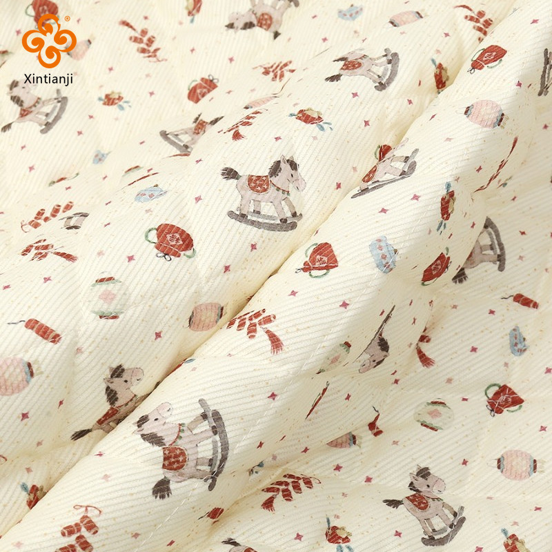 Vải Cotton In Hình Dày Cho DIY Áo Khoác và Quần - Phù Hợp Làm Trang Phục Cho Thú Cưng
