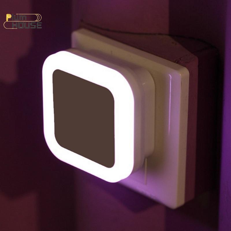 PlumHOUSE Đèn LED tự động Điều khiển cảm biến cảm ứng Phòng ngủ Đèn ngủ Đèn ngủ US Plug VN