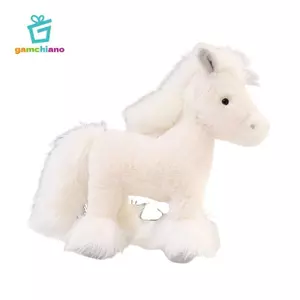 Gamchiano Ngựa Mềm Sang Trọng Đồ Chơi Sống Động Như Thật Pony Thú Nhồi Bông Thực Tế Sang Trọng Búp Bê Cho Trẻ Em Phòng Chơi Quà Tặng