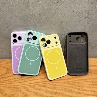 Kẹo hai màu silicon lỏng sang trọng, thích hợp cho vỏ mềm sạc không dây iPhone 17, 16, 15 Pro Max