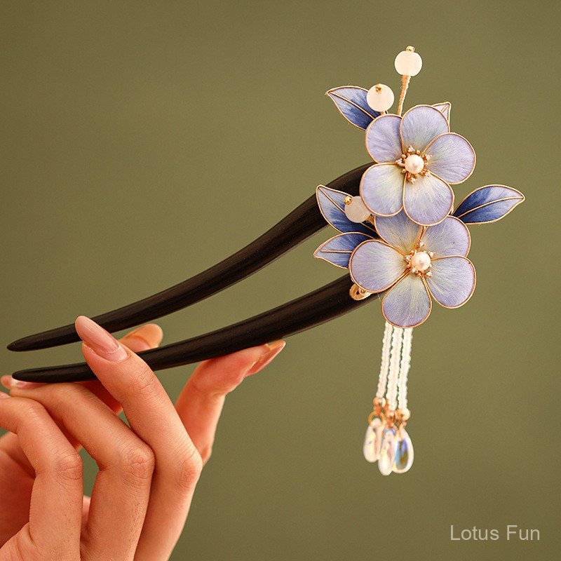 [Yijiangnan] Bước Tua Rua Filigree và Lắc Tay Không Chân từ Nhựa Gỗ Đàn Hương - Phong Cách Cổ Điển Trung Hoa cho Hanfu Sườn Xám