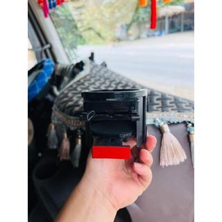 Giá để nước kèm kẹp điện thoại dành cho xe ô tô, xe tải bằng cửa gió điều hòa Phụ Tùng
