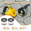 Bộ lọc chân không 2 bộ lọc HEPA cho chân không cầm tay không dây DCV501HB 20V, có miếng đệm màu đen, một phần DCV5011H