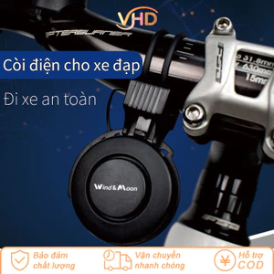 Còi Điện Xe Đạp 4 Chế Độ - Lắp Ghi Đông Xe Đạp Thể Thao, Sạc USB Tiện Lợi, Âm Thanh Lớn & Chống Nước Hiệu Quả