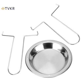 TVKR Rang Nướng Đứng Gà Roaster Giá Bếp Ngoài Trời BBQ Dụng Cụ Thép Carbon Chống Dính Nướng Đĩa Gà OIK