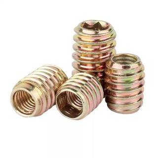Ốc cấy ren, SÒ CẤY CÓ TAI - TÁN CẤY CÓ VÀNH，Sò sắt cấy gỗ tán cấy gỗ  M6M8M10 【LXY-G1】