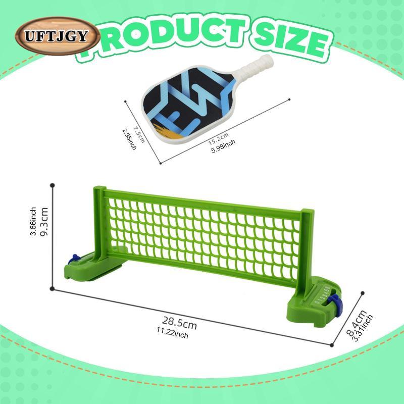 Để bàn Pickleball Paddleball Trò chơi Cha mẹ Con cái Tương tác Máy tính để bàn Pickleball Mini Kit