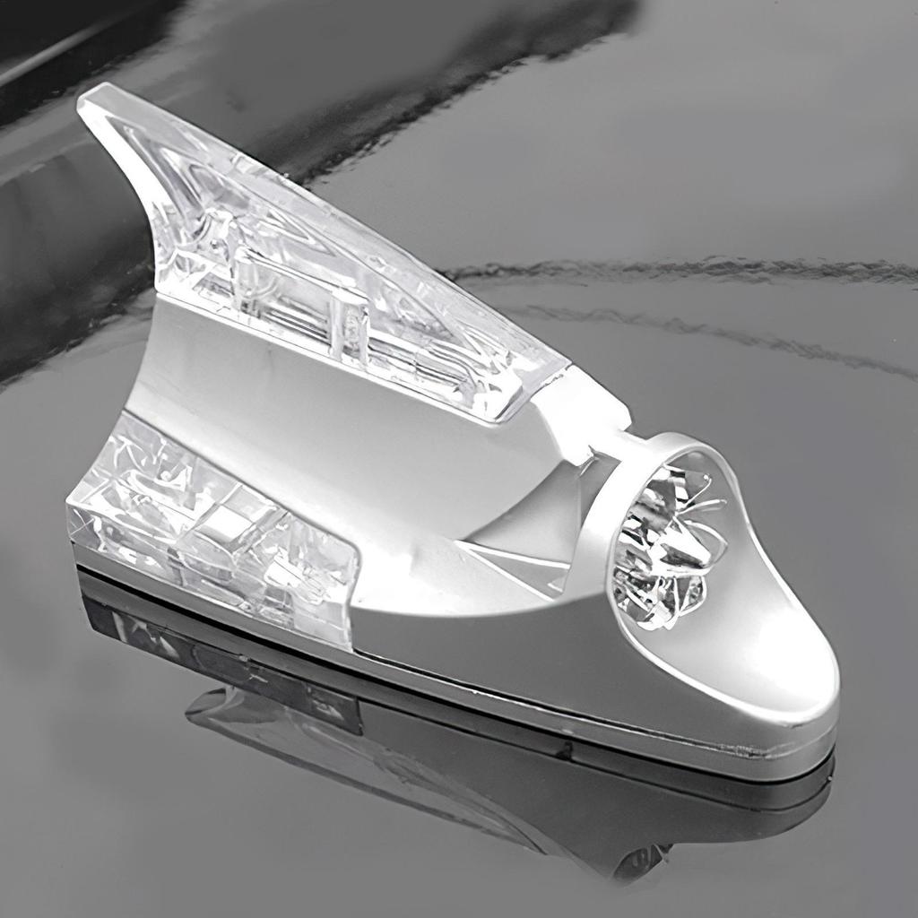 Vây Cá Mập LED Nhấp Nháy Đèn Gió LED Nhấp Nháy Ăng Ten Ô Tô Nhận Tín Hiệu Đèn Cho Ô Tô Xe Tải