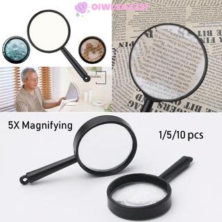 OIWLSAX321 1 / 5 / 10 Chiếc Kính lúp cầm tay 25mm Mini Pocket Côn trùng xem Trang sức Loupe