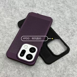 Ốp Điện Thoại Cho OPPO Find X8 X9 / Pro Lưới Tản Nhiệt Mỏng Ánh Sáng Trần Kim Loại Chống Sốc