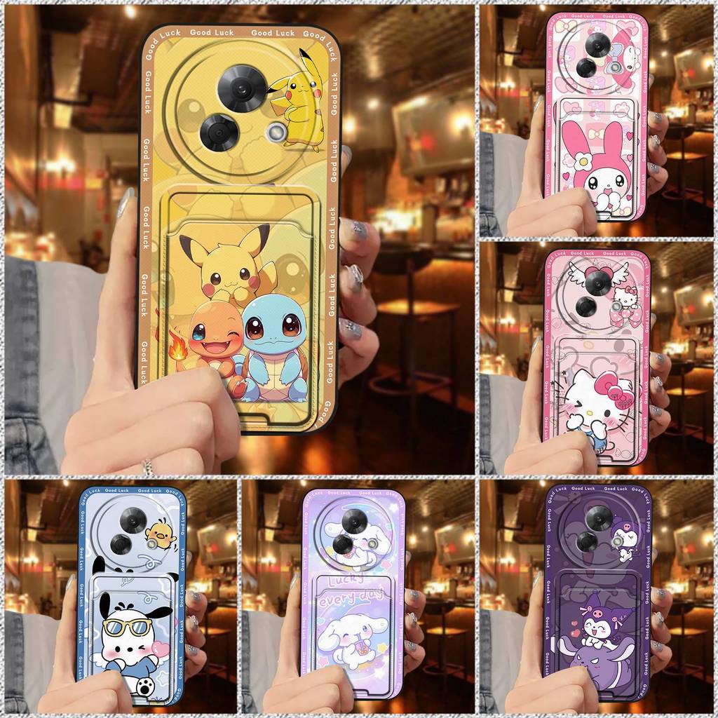 Ốp điện thoại TPU bền Meizu Lucky08, vỏ silicon dễ thương, khe cắm thẻ, thiết kế thời trang