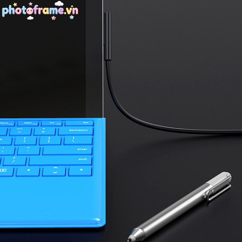 Khung Ảnh Mới Sạc Nhanh USB Type-C Nguồn Điện Cho Microsoft Surface Pro 7 3 4 5 6 15V 3A PD Máy Tính Bảng Sạc Dây Cáp VN