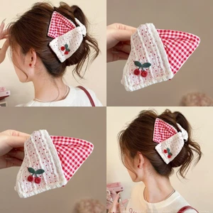 Kẹp Tóc Tam Giác Thời Trang Hàn Quốc, 13cm - Dễ Dàng Vuốt Và Giữ Nếp Tóc