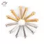 HFTOY 6 Chiếc Kim Loại Cầu Pin Đàn Guitar Acoustic Dân Gian Dây Pin Peg Móng Tay Bạc / Màu Vàng ~