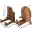 Đồ trang trí hạt cà phê JUNYUE88US, Đồ trang trí sô cô la đa chức năng in 3D, Phụ kiện máy tính để bàn Điêu khắc mô hình Đồ trang trí nhà vui nhộn cho gia đình