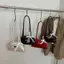 Túi đeo vai thời trang Hàn Quốc HNKMP Túi đeo vai nơ ren ngọt ngào Túi xách nữ Túi xách da PU màu trơn đơn giản dành cho nữ Quà tặng.