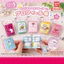 Hàng có sẵn BANDAI Sanrio Mini Sổ tay Đậu Hà Lan Mặt dây chuyền Viên nang Đồ chơi Hoa Thỏ Nhài A6GF