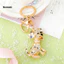 HLS| Túi đựng chó Charm Kim cương giả Puppy Móc khóa quyến rũ với khóa tôm hùm chắc chắn – Mặt dây chuyền chó hoạt hình dễ thương cho túi xách Trang trí ô tô và phụ kiện – Chìa khóa bền bỉ và sành điệu