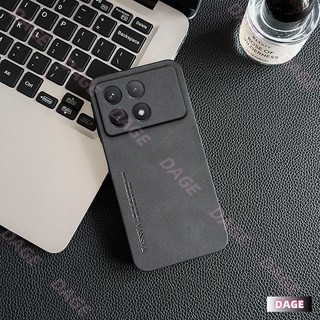 Dành Cho Poco F6 Pro 5G Ốp Lưng Poco X6 PRO 5G / F5 / F3 / X6 5G / M6 Pro 4G / X5 Pro / X3 Pro / X3 NFC / Poco C40 Vỏ Điện Thoại Da Kinh Doanh