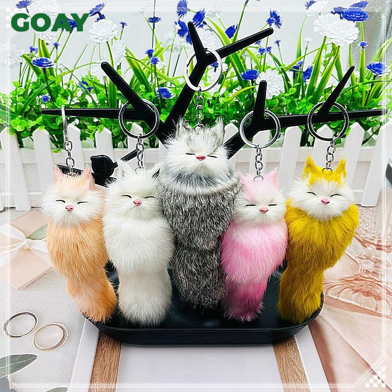 GOAY Trang Sức Thời Trang Dễ Thương Sang Trọng Nhỏ Cáo Móc Khóa Người Phụ Nữ Túi Mặt Dây Chuyền Quà Tặng Sáng Tạo Đồ Trang Trí Móc Khóa VN