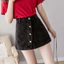 S-5XL Váy Denim Mini Culottes Cho Nữ, Thiết Kế Chữ A, Eo Cao, Phù Hợp Hàng Ngày