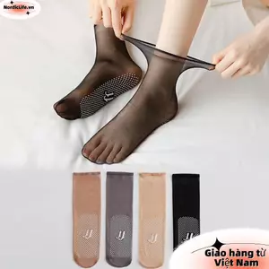 NORTHCLIFE 5 Đôi Vớ Ngắn Cao Su Có đáy Massage
