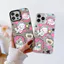 Ốp Lưng Cho Redmi Note 14 13 12 11 10 14C 13C 12C 11A 10C 9C A3 A2 A1 C75 C65 C61 C55 C31 X7 X6 M6 13T 14T Pro Mạ Acrylic IMD Case Motif Mèo Dễ Thương CYIM194