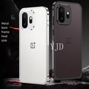 Ốp Lưng Cho OnePlus 15T Kim Loại Trần Khung Tản Nhiệt Chống Rơi Vỏ Điện Thoại