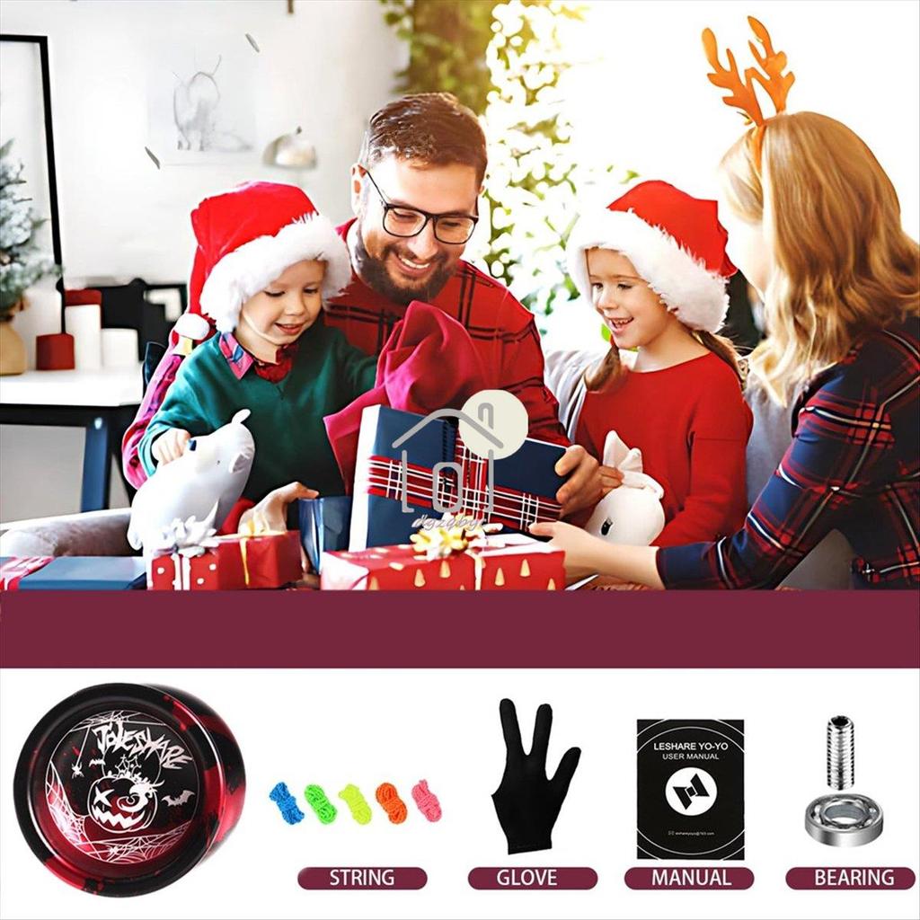 Yoyo Halloween Edition Dual-Sử dụng chuyên nghiệp Fancy Yoyo Ball Sleep Yoyo 2 chiều