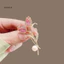 Ghim Ve Áo Trang Trí Hoa Tulip Nữ Thanh Lịch Với Đá Và Ngọc Trai Giả - Phù Hợp Cho Khăn Quàng Cổ Mùa Đông