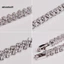 Vòng tay nữ mạ vàng đính đá Cubic Zirconia, khóa tôm hùm, dễ điều chỉnh và không gây kích ứng.