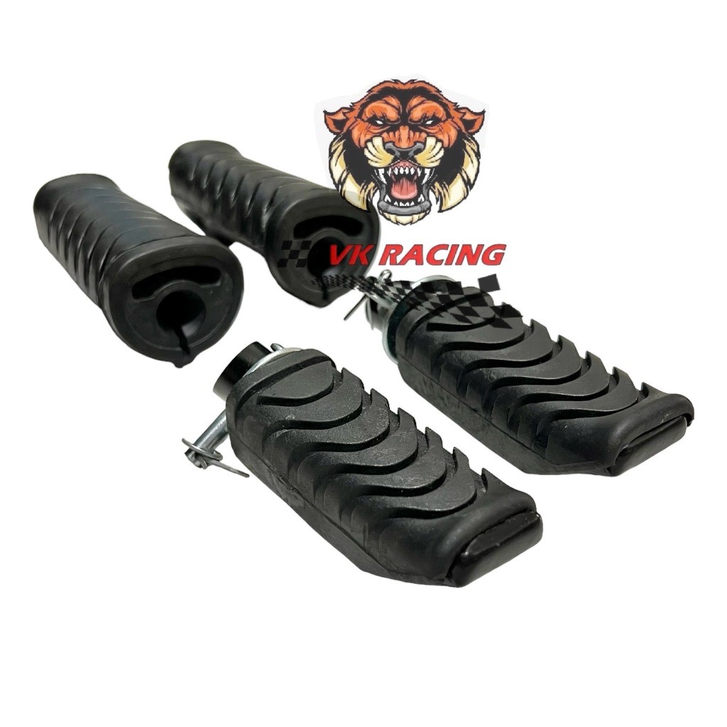 Combo cao su gác chân trước sau wave s110 - wave rsx110 - wave s 110 - wave rsx 110
