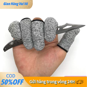 【48h】Bao ngón tay chống cắt 10 /20cái tái sử dụng, đa năng dùng trong bếp chạm khắc lắp ráp, linh hoạt không gò bó.