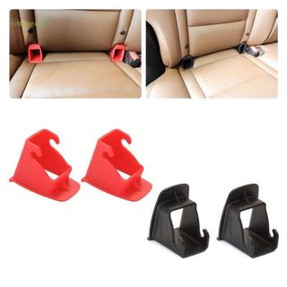 Comereally 2 Chiếc BabyCar Ghế An Toàn Cho ISOFIX Hướng Dẫn Cố Định Rãnh Trẻ Em Trẻ Em Dây An Toàn Khóa Tự Động Đệm Màu Đen