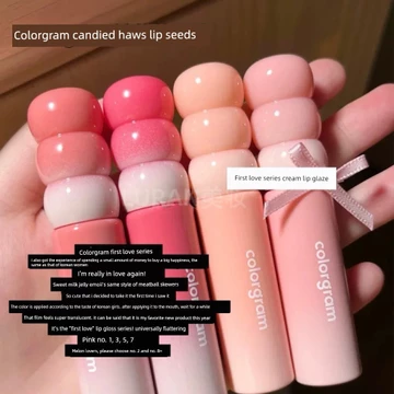 🔥 2026 🔥 Lip gloss tạo môi căng bóng môi căng mọng không trôi Hàn Quốc Colorgram Sugar Gourd Cream Lip Lacquer Water Light Mirror Bột Trong Suốt Dưỡng Ẩm Bóng Son kem Full