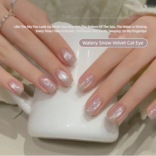 ANNIES Gel làm móng mắt mèo nhung nhung nước Watery Edelweiss Cats Eye Phototherapy Keo dán móng tay nghệ thuật làm móng tay cho tiệm làm móng tay 12ml