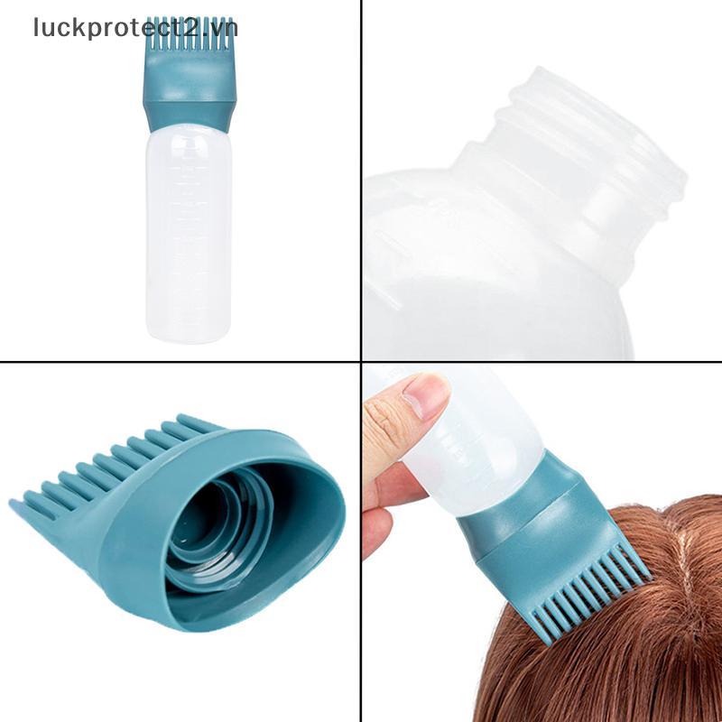 # luckpro # 120ML Dụng cụ nhuộm tóc Bàn chải Chai nhuộm dầu Chai dầu gội Oilb Thuốc nhuộm tóc Dụng cụ tạo kiểu tóc.