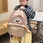 Dễ Thương Vui Nhộn Hoạt Hình Vịt Trẻ Em Ba Lô Phong Cách Phương Tây Màu Sắc Tương Phản Bé Trai Bé Gái Kiểm Tra Ba Lô Dung Tích Lớn Học Sinh Schoolbag