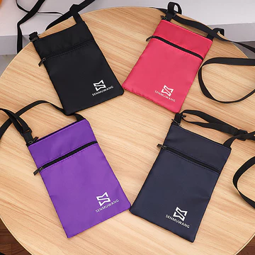 Women's Korean-Style Nylon Shoulder Bag – Water-Resistant, Mini