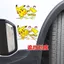 Xe Máy Điện Xe Máy Dán Xe Hoạt Hình Nhảy Pikachu Cửa Sổ Cơ Thể Trầy Xước Chặn Trang Trí Miếng Dán Hoa 26.3.26