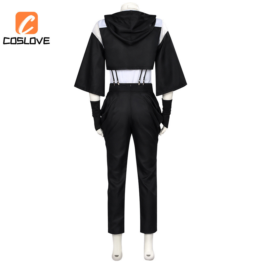 Anime Tamon B-Side Natsuki Ishibashi - Trọn bộ quần áo cosplay màu đen, phù hợp sân khấu biểu diễn