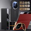 QIKESONG Window Smart View Litchi Pattern PU Leather Case cho Huawei Mate X7 Bảo vệ ống kính máy ảnh