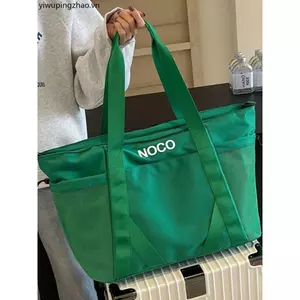 Túi sức chứa lớn Tập thể dục Túi mua sắm chống nước Túi Tote đeo vai Túi xách nam nữ Túi du lịch Túi sức chứa Túi nhẹ